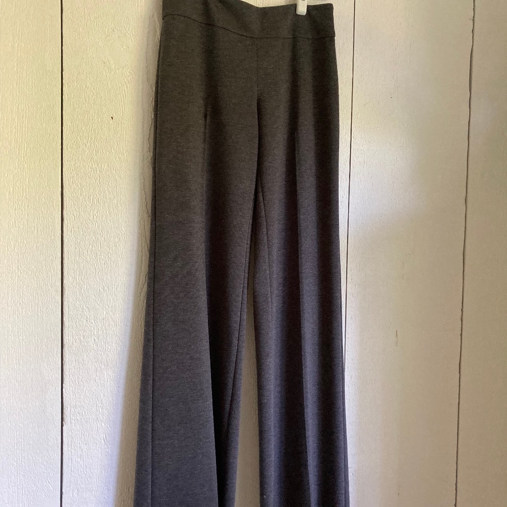 New York & Company Dark Gray Pull on Knit Pant XS Tall